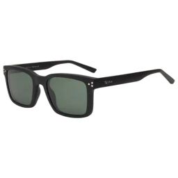 Ted Smith Brown Polarized Square Unisex Clip On Frames Clip On Sunglasses-image-74
