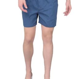 Force NXT Grey Cotton Regular Fit Checks Boxers-image-61
