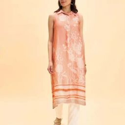 Marigold Lane Peach Printed Kurtas-picture-21
