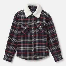 Blue Giraffe Boys Tartan Checks Opaque Checked Casual Shirt-image-82