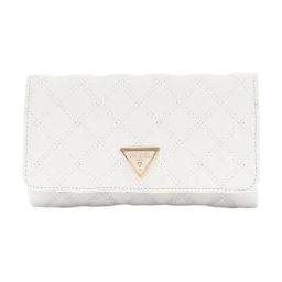 Guess White Giully Quilted Cross Body Bag-18