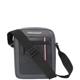 Tommy Hilfiger Nelson Grey Striped Cross Body Bag-picture-21