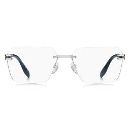 Marc Jacobs Silver Rectangular Optical Frames for Men-image-25