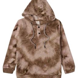 Cavio Boys Khaki Cotton Printed Sweatshirt-image-60