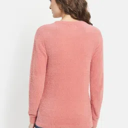 METTLE Red Chequered Pullover image 2