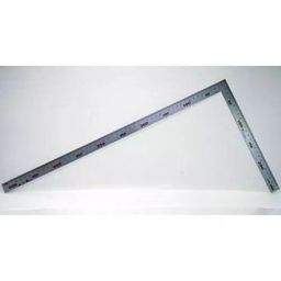 Shinwa Rules Thick & Wide Curved Scale Silver, 68535853-30