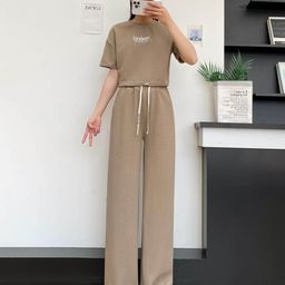 Lugo Women Solid Co-ord Set-image-75