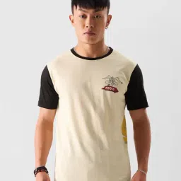 The Souled Store Looney Tunes: Ralph Wolf Multicolor Regular Fit Printed Crew T-Shirt-image-23