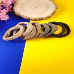 Jewelz Vibrant Multicolor Soft Ponytail Holders for Kids ¿ Pack of 8-image-78