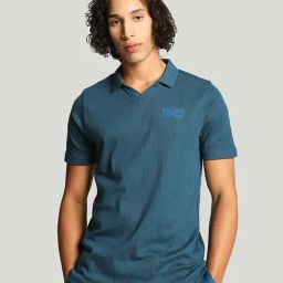 Puma x one8 Teal Blue Regular Fit Polo T-Shirt-image-26