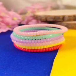 Jewelz Colourful Ponytail Holders for Kids ¿ Pack of 6-image-92