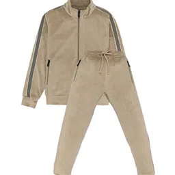 Status Quo Boys Mock Collar Tracksuit-image-65