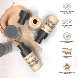 Orgatre Mood Bliss Foundation For Full Coverage Matte & Dewy Finish- 30 ml- Shade- 138 image 3