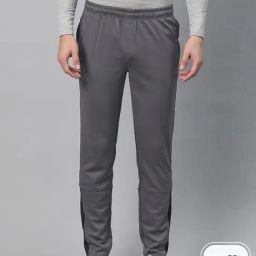 ALCIS Grey Anti-Static Slim Fit Sports Trackpants-image-68