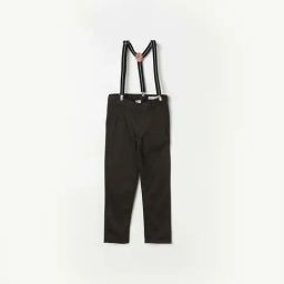 Fame Forever by Lifestyle Kids Olive Cotton Slim Fit Pants-picture-44