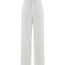 Guess White Lia Relaxed Fit Lounge Pants-picture-32