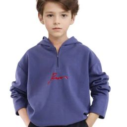 Rare Ones Boys Navy Cotton Blend Printed Sweatshirt-image-47