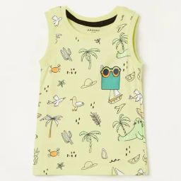 Juniors by Lifestyle Baby Boys Yellow T-Shirt-image-83