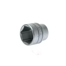 Teng Tools 1/2 inch Drive 33 mm Standard Socket, 6 Point, 45.5 mm Overall Length, M1205336-C image 2