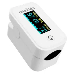 Mievida Finger Tip Pulse Oximeter with OLED Display, Hi or Low Spo2, Pulse Rate Indicator image 1