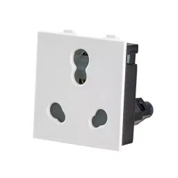 Rapid Stylish Multi Socket 2 Module 6/16 Amp 5 Pin White, R-2035 (Pack of 10)-26