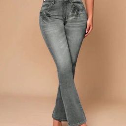 Kotty Grey Mid Rise Jeans-image-36