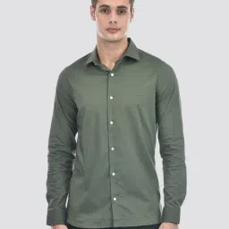 IZOD Green Slim Fit Shirt-picture-46