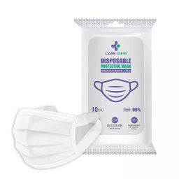 CARE VIEW CV-3PLY-WHITE-SF-POUCH-50 Disposable Mask ( Pack of 50)-image-12