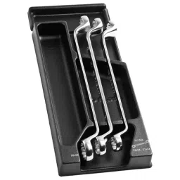 FACOM Silver Metric And Inch Offset-Ring Wrenches Set In Heat Formed Tray, MOD.55-2 (Set of 3)-picture-46