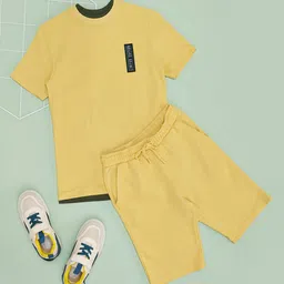 Pantaloons Junior Boys T-shirt with Shorts-image-41