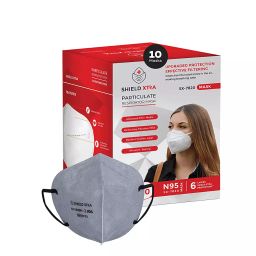SHIELD XTRA SX-7820-10 N95 Anti-Pollution Face Mask ( Pack of 10)-image-86
