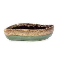 Home4U Block Print Brown Ceramic Lush Tera Dip - Set of 2 (60 ml) image 3