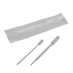 AS ONE Sterilized Poly Dropper Individually Packed P312 Series, 0.4 ml, 4-2049-01-47
