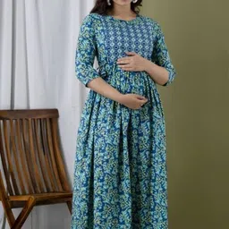 Moda Rapido Women Printed Thread Work Anarkali Kurta-image-88