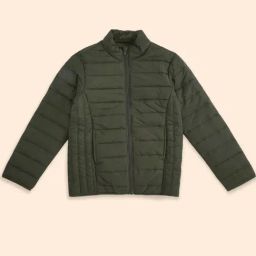 Pantaloons Junior Olive Regular Fit Full Sleeves Jacket-image-32