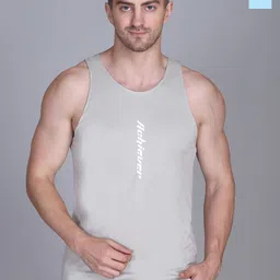 Antiloop Pack Of 2 Printed Round Neck Tank Vest CB2-VSTACH1-LINE1-GRY-SKY-M-image-42