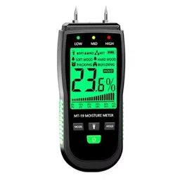 Acutek Multi Moisture Meter Soft/Hard Wood; 5 to 75%, Packing; 5 to 75%, Building; 1.5 to 30%, MT-18-37