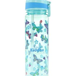 SmilyKiddos Straight Water Bottle With Flip Top Nozzle Butterfly Print - 680 ml-image-55