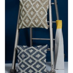 Hosta Homes Pure Cotton Hand Crafted Cushion Covers Pack of 2 - Multicolour-image-56