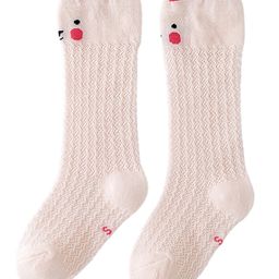 SYGA Cotton Knitted Socks - Pink-image-56