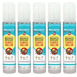 MOSAWAY Mosquito Repellent Fabric Roll On (Kids & Adults) Pack of 5 (5 x 10 ml)-28