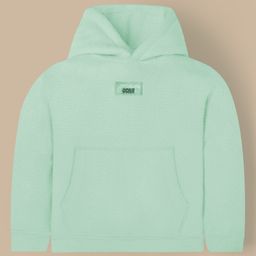Cherry Crumble By Nitt Hyman Knit Full Sleeves Textured Typography Embroidered Light Winter Hooded Sweatshirt - Mint-picture-39