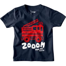 BonOrganik Boys Graphic Printed Round Neck Cotton T-shirt-image-95
