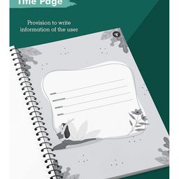 target publication pvt ltd Target Publications A4 Size Spiral Notebook Set of 5 Books - 300 Pages Each image 5