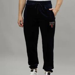 Iconic Men Textured Regular Fit Polyester Track Pants-picture-11