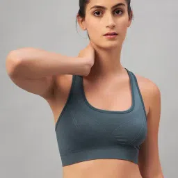 C9 Airwear Grey Blended Full Coverage Sports Bra-image-84