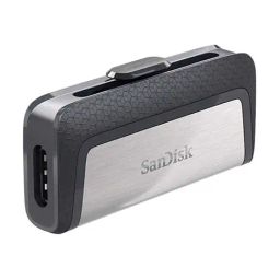 SanDisk Ultra SDDDC2-128G-G46 128 GB Dual Drive USB Type C Reversible Connector, OTG (Black/Silver)-24