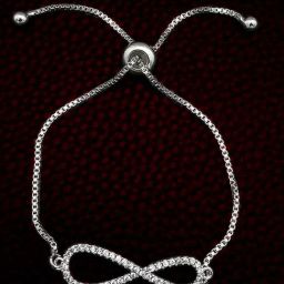 Peora Silver-Plated American Diamond Studded Adjustable Bracelet-image-42