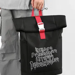 Mast & Harbour Unisex Large Typography Backpack-picture-39