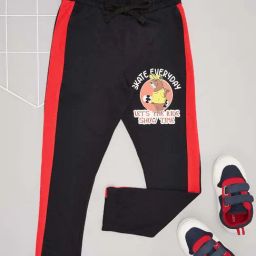 Pantaloons Junior Boys Moonless Night Cotton Printed Track Bottoms & Joggers-image-18
